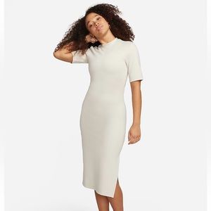 NIKE maxi white dress